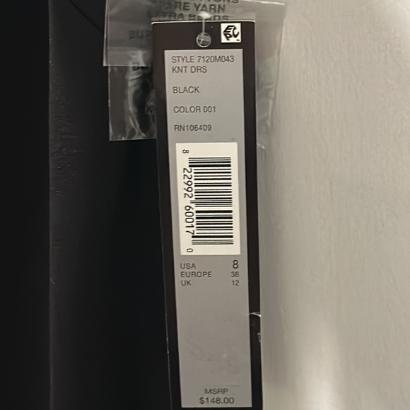 Tahari Arthur S. Levine Black Cocktail Dress - Picture 2 of 5